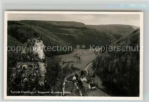 AK / Ansichtskarte Eybach_Geislingen_Steige Roggental Muehle  Eybach_Geislingen_Steige