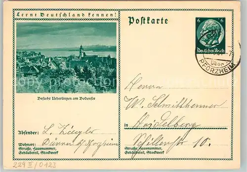 AK / Ansichtskarte ueberlingen_Bodensee  ueberlingen Bodensee