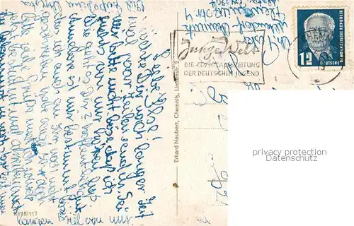 AK / Ansichtskarte Chemnitz Schlossteich Chemnitz