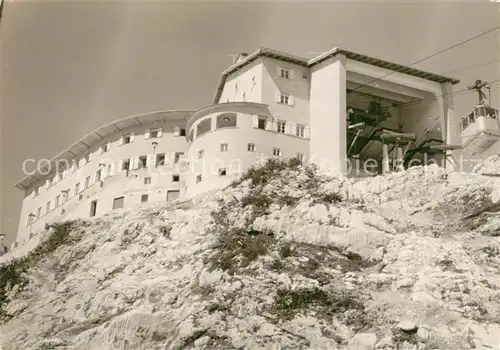 AK / Ansichtskarte Obertraun Dachsteinbahn Berghaus Krippenstein Obertraun