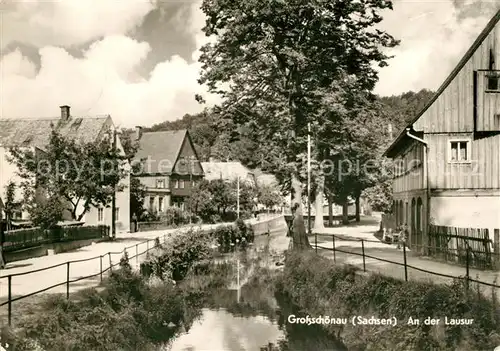 AK / Ansichtskarte Grossschoenau_Sachsen An der Lausur Grossschoenau Sachsen