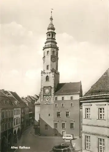 AK / Ansichtskarte Goerlitz_Sachsen Rathaus Goerlitz Sachsen