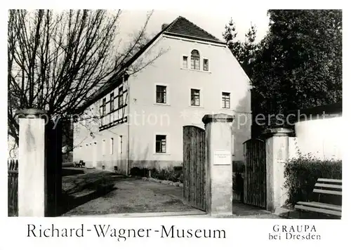 AK / Ansichtskarte Graupa Richard Wagner Museum Graupa