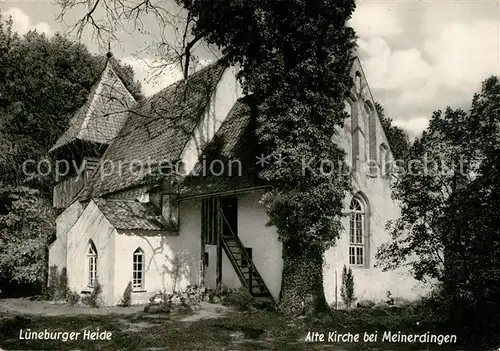 AK / Ansichtskarte Meinerdingen Kirche Lueneburger Heide Meinerdingen