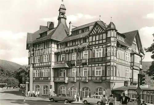 AK / Ansichtskarte Schwarzburg_Thueringer_Wald Reichsbahn Erholungsheim Ernst Thaelmann Fachwerk Schwarzburg_Thueringer