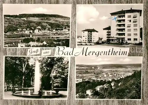 AK / Ansichtskarte Bad_Mergentheim Fliegeraufnahme Selbstbedienung in den Herrenwiesen Bad_Mergentheim