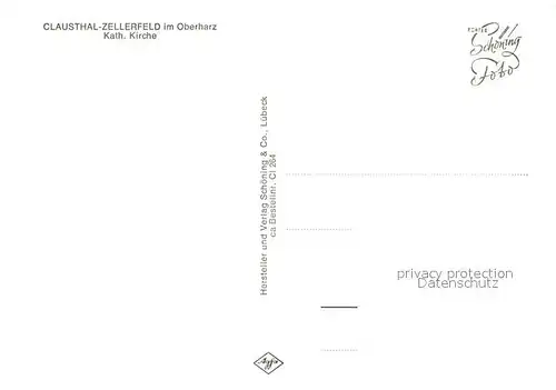 AK / Ansichtskarte Zellerfeld Clausthal  Zellerfeld