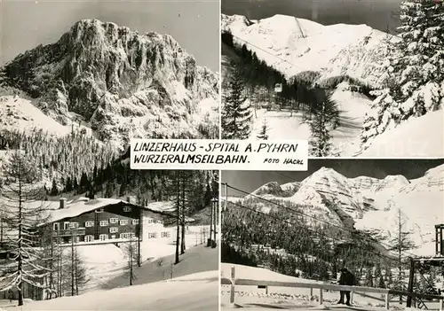 AK / Ansichtskarte Spital_Pyhrn Linzerhaus Wurzeralmseilbahn Spital Pyhrn