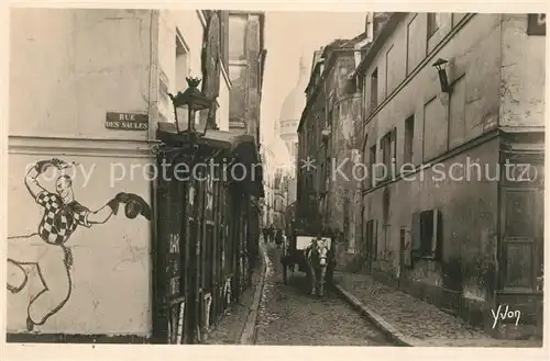 AK / Ansichtskarte Paris La rue Saint Rustique Basilique Paris