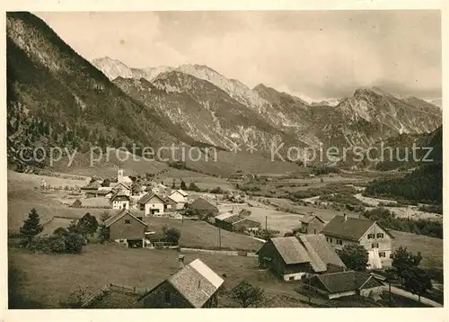 AK / Ansichtskarte Hinterstein_Bad_Hindelang Gaishorn Rauhorn Kugelhorn Hinterstein_Bad_Hindelang