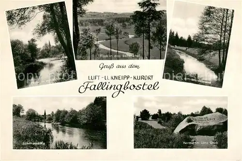 AK / Ansichtskarte Fallingbostel Boehmetal Hermann Loens Grab Fallingbostel