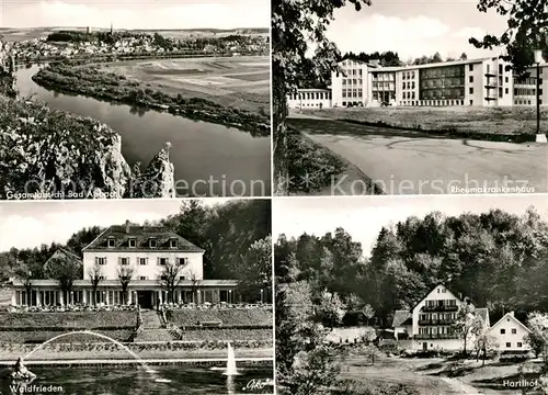 AK / Ansichtskarte Bad_Abbach Rheumakrankenhaus Hartlhof Waldfrieden Bad_Abbach