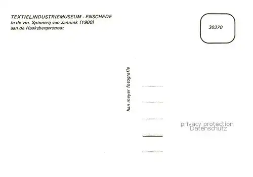AK / Ansichtskarte Enschede Textielindustriemuseum Enschede