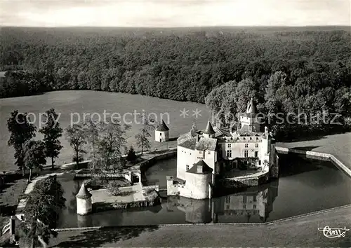 AK / Ansichtskarte La_Brede Chateau de Labrede Fliegeraufnahme La_Brede