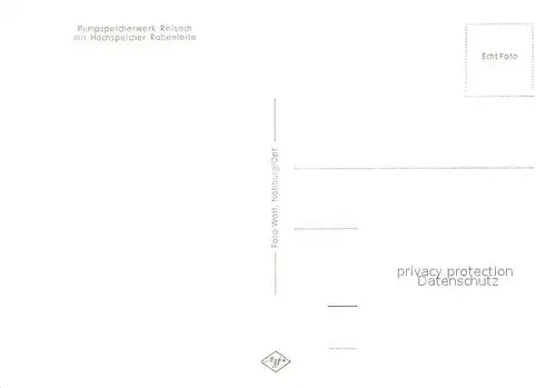 AK / Ansichtskarte Reisach_Trausnitz Fliegeraufnahme Pumpspeicherwerk  Reisach Trausnitz