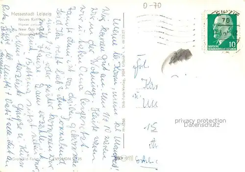 AK / Ansichtskarte Leipzig Neues Rathaus Leipzig