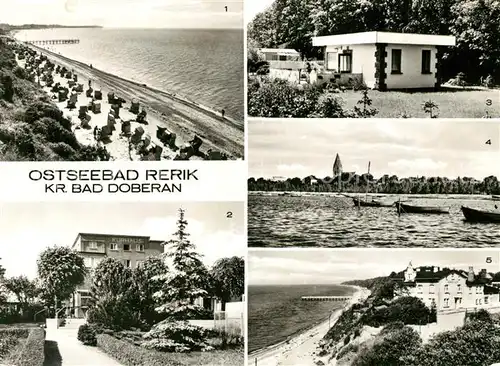 AK / Ansichtskarte Rerik_Ostseebad Strand Kurhaus Wochenendhaeuser Am Haff  Rerik_Ostseebad