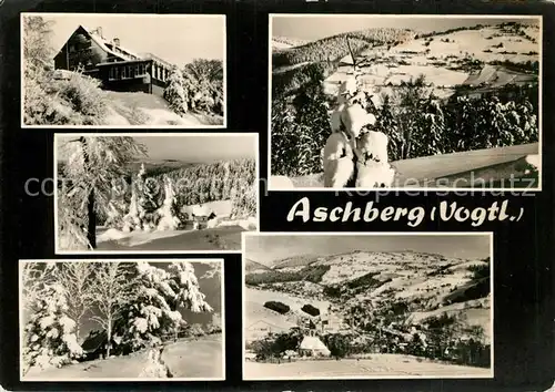 AK / Ansichtskarte Aschberg_Vogtland Sport Hotel Aschberg_Vogtland