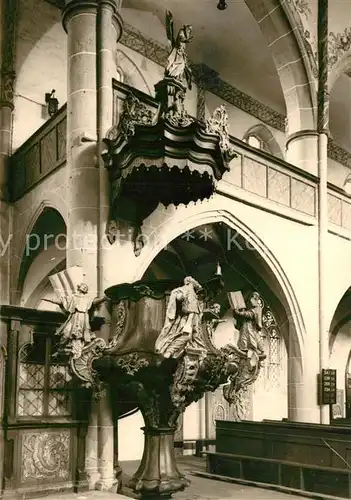 AK / Ansichtskarte Lich_Hessen Marienstiftskirche Lich Hessen