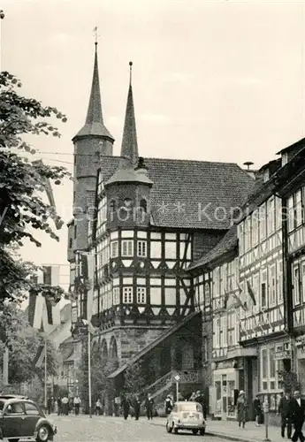 AK / Ansichtskarte Duderstadt Rathaus Mariesaeule Duderstadt
