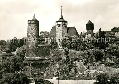 AK / Ansichtskarte Bautzen Alte Wasserkunst Michaeliskirche Bautzen