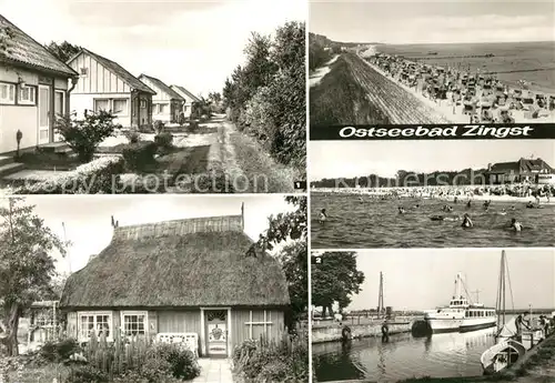 AK / Ansichtskarte Zingst_Ostseebad Urlauberdorf Hafen Zingst_Ostseebad