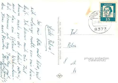 AK / Ansichtskarte Bodenmais Arbersee Arberlift Bodenmais