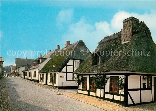 AK / Ansichtskarte Maasholm Ortsansicht aeltestes Haus Maasholm