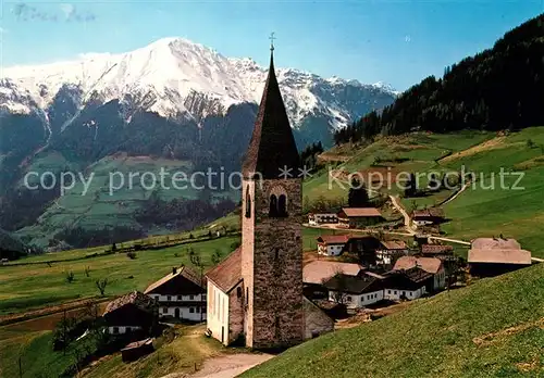 AK / Ansichtskarte Terenten_Vintl_Suedtirol Kirche Panorama Terenten_Vintl_Suedtirol