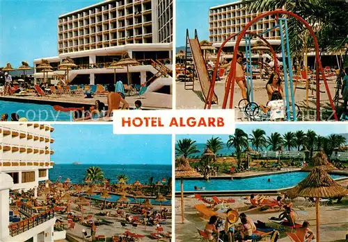 AK / Ansichtskarte Ibiza_Islas_Baleares Hotel Algarb Spielplatz Swimmingpool Ibiza_Islas_Baleares