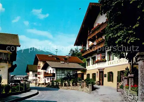 AK / Ansichtskarte Brixlegg_Tirol Gasthof Gratlspitz und Gemeindehaus Brixlegg_Tirol