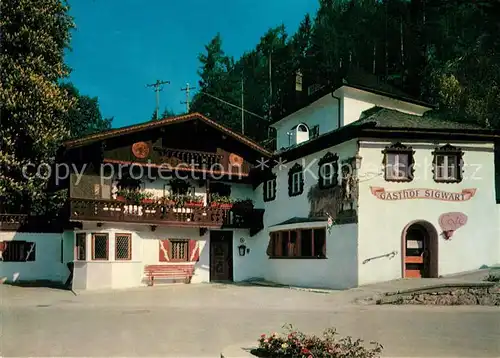 AK / Ansichtskarte Brixlegg_Tirol Gasthof Sigwart Tiroler Weinstuben Brixlegg_Tirol