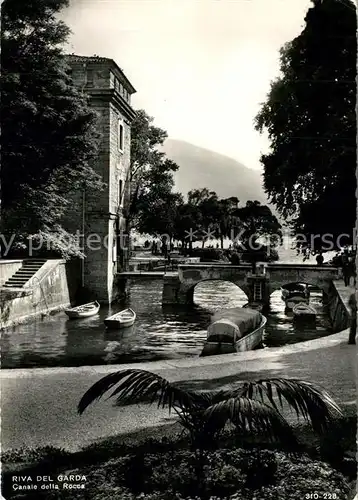 AK / Ansichtskarte Riva_del_Garda Canale della Rocca Riva_del_Garda