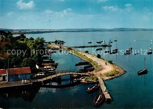 AK / Ansichtskarte Steinhuder_Meer Promenade Fliegeraufnahme Steinhuder Meer