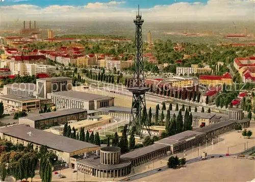 AK / Ansichtskarte Berlin Messegelaende mit Funkturm Berlin