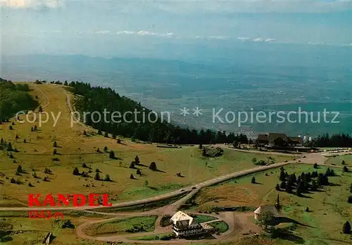 AK / Ansichtskarte St_Peter_Schwarzwald Berghotel Kandel Fliegeraufnahme St_Peter_Schwarzwald