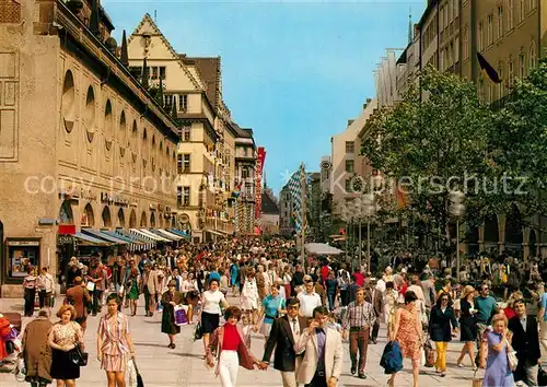 AK / Ansichtskarte Muenchen Fussgaengerzone Neuhauserstrasse Muenchen