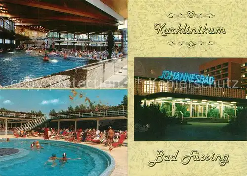 AK / Ansichtskarte Bad_Fuessing Thermalbad Johannisbad Details Bad_Fuessing