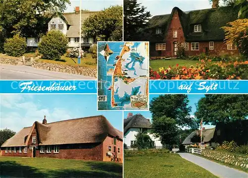 AK / Ansichtskarte Insel_Sylt Friesenhaeuser Insel_Sylt
