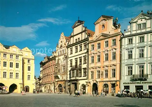 AK / Ansichtskarte Prag_Prahy_Prague Altstaedter Ring Prag_Prahy_Prague