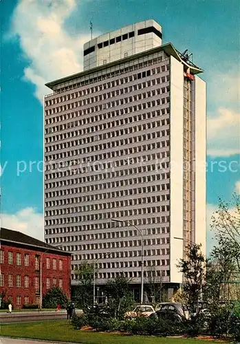 AK / Ansichtskarte Ludwigshafen_Rhein BASF Hochhaus Ludwigshafen Rhein