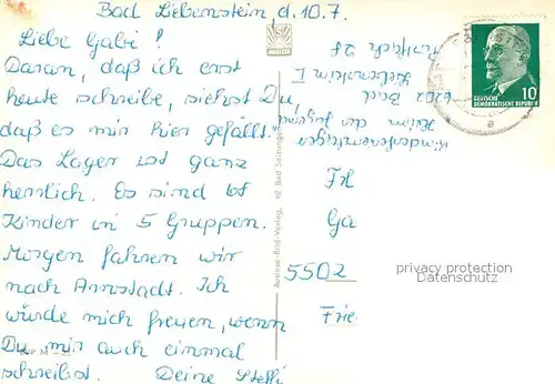 AK / Ansichtskarte Bad_Liebenstein Heinrich Mann Sanatorium Ev Kirche Kurhaus Handwerkerheim Schloss Altenstein Klubhaus II Bad_Liebenstein