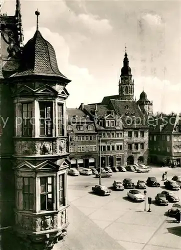 AK / Ansichtskarte Coburg Marktplatz Coburg