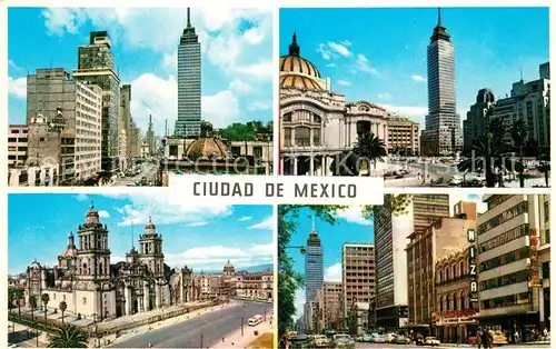 AK / Ansichtskarte Ciudad_de_Mexico Stadtansichten Ciudad_de_Mexico