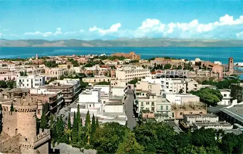 AK / Ansichtskarte Rhodes_Rhodos_Greece Panorama Rhodes_Rhodos_Greece