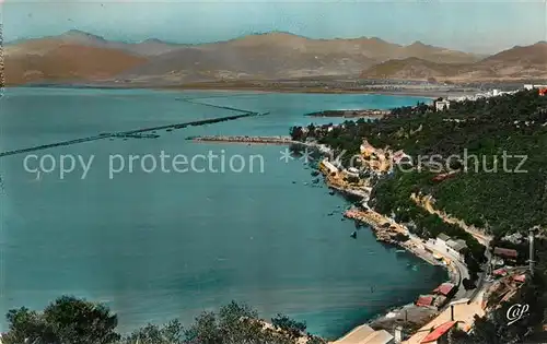 AK / Ansichtskarte Bougie Fliegeraufnahme Port Baie de Sidi Yahia Bougie