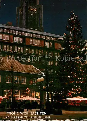 AK / Ansichtskarte Hamburg Weihnachtsgrusskarte Hamburg