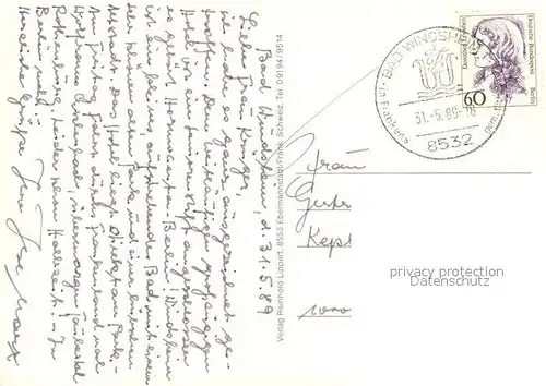 AK / Ansichtskarte Wolframs Eschenbach Fachwerk Denkmal Stadttor Wolframs Eschenbach