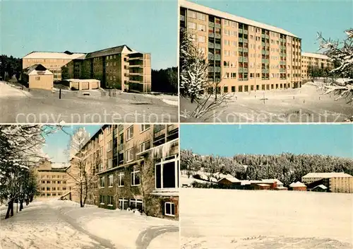 AK / Ansichtskarte Andreasberg_Harz_St Sanatorium Winteraufnahme Andreasberg_Harz_St