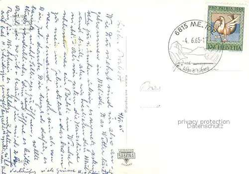 AK / Ansichtskarte Melide Lago di Lugano Melide